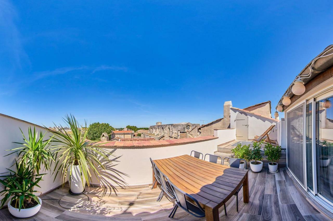Truchet Penthouse Appartement Arles Buitenkant foto